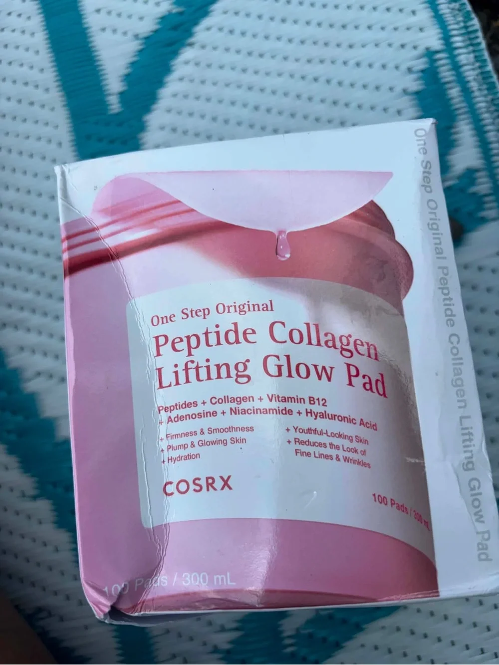 COS Pink Peptide Collagen Lifting Glow Pads